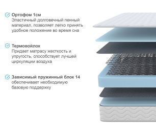 Матрас Орматек Спринг 80*200